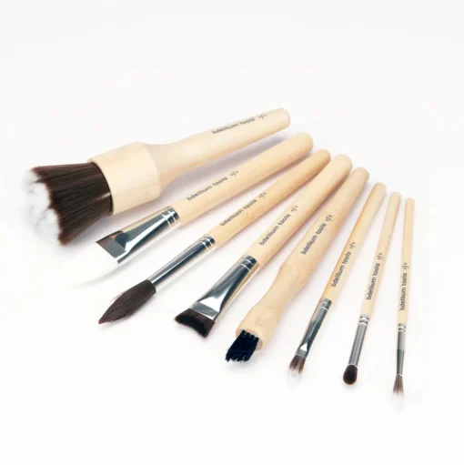 bdellium tools - SFX BRUSH SET 8 PC. WITH DOUBLE POUCH