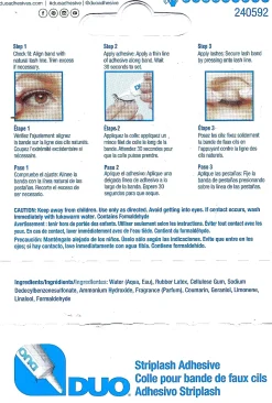 DUO Wimpernbandkleber hell 7g