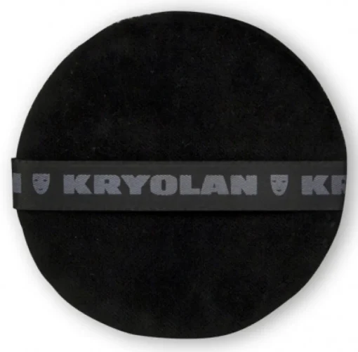 Kryolan Puderquaste schwarz 10cm