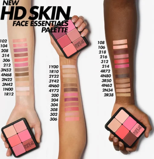 MAKE UP FOR EVER HD SKIN FACE ESSENTIALS PALETTE