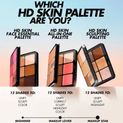 MAKE UP FOR EVER HD SKIN FACE ESSENTIALS PALETTE