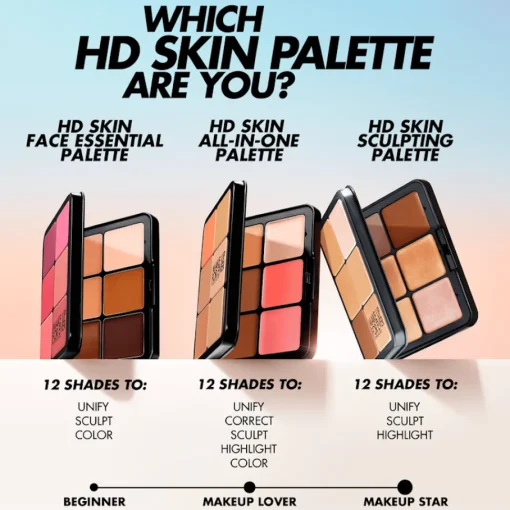 MAKE UP FOR EVER HD SKIN FACE ESSENTIALS PALETTE