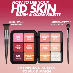MAKE UP FOR EVER HD SKIN BLUSH & GLOW PALETTE