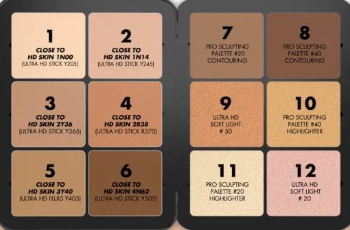 MAKE UP FOR EVER HD SKIN SCULPTING PALETTE