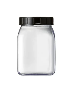 Rotert Weithalsbehälter PVC Vierkant 200ml