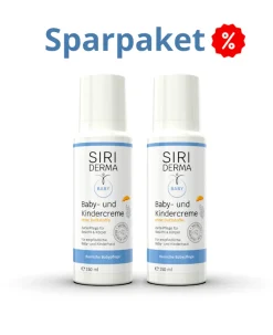 Siriderma Baby- u. Kindercreme - 150ml - Doppel-Pack