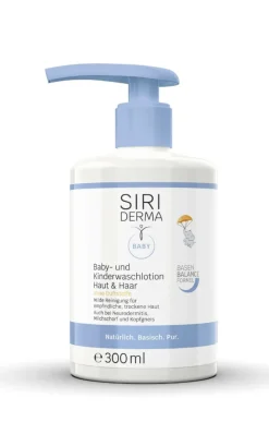 Siriderma Baby- und Kinderwaschlotion Haut & Haar 300ml