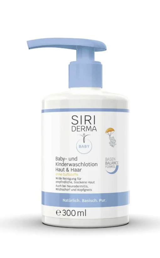 Siriderma Baby- und Kinderwaschlotion Haut & Haar 300ml