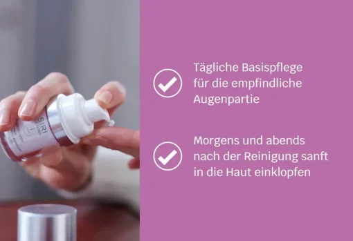 Siriderma Basische Augencreme - ohne Duft - 15ml