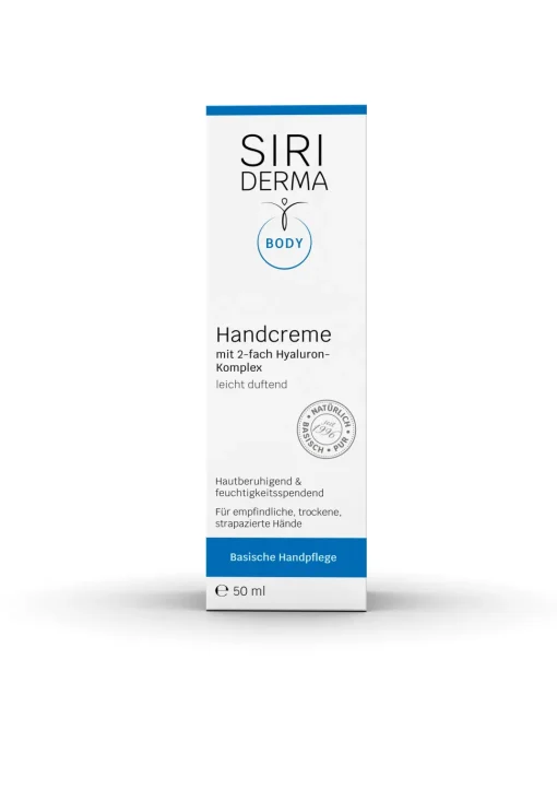 Siriderma basische Handcreme - 50ml