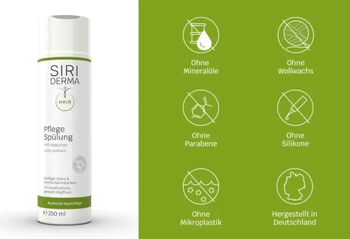 Siriderma Basische Pflege-Spülung - 250ml