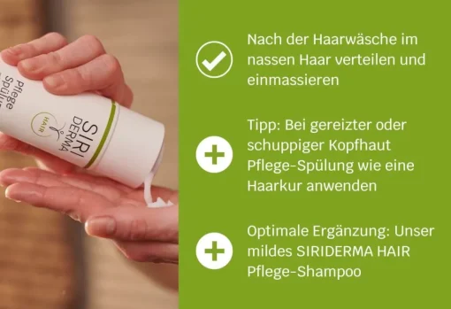 Siriderma Basische Pflege-Spülung - 250ml