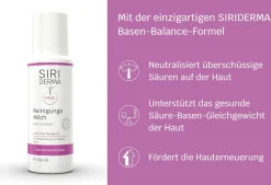 Siriderma Basische Reinigungsmilch - 150ml