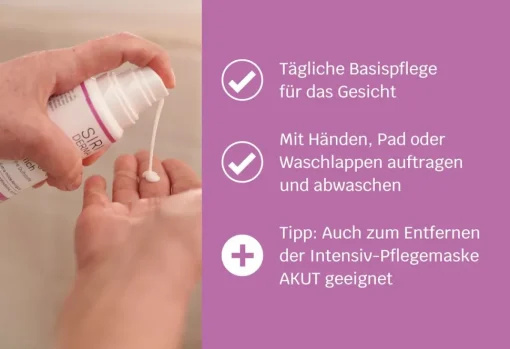 Siriderma Basische Reinigungsmilch - 150ml