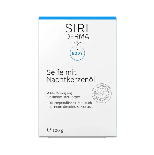 Siriderma Basische Seife mit Nachtkerzenöl - 100g