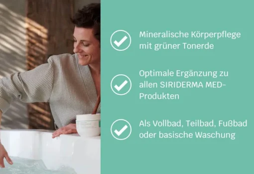 Siriderma Basisches Badekonzentrat 500g - 1200g