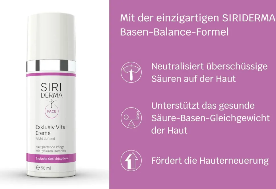 Siriderma Exklusiv Vital Creme - 50ml