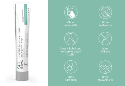Siriderma HYDRO Intensivcreme - 150ml - Doppel-Pack