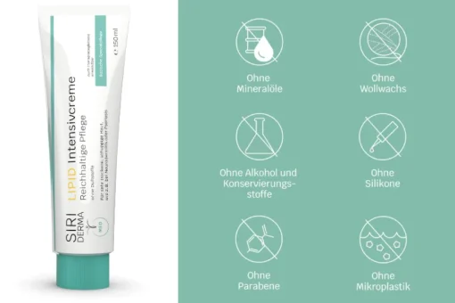 Siriderma LIPID Intensivcreme - 50ml - 150ml