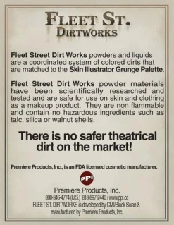 Skin Illustrator Fleet St. Dirtworks DIRT TAC 4oz.