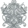 Tattooed Now! Temporary Tattoo - Mehdi Large Back Ornament