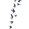 Tattooed Now! Temporary Tattoo - Flying Birds